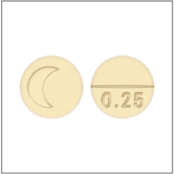 Alprazolam 0.25mg
